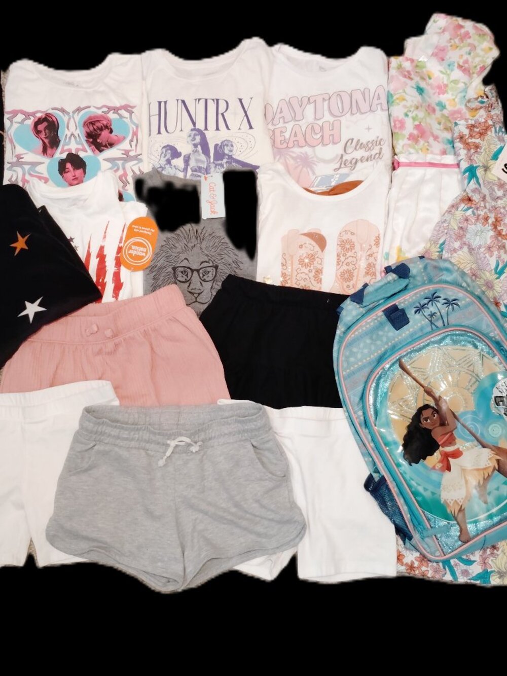 HUGE LOT CLOTHES TOPS SHORTS DRESSES OUTFITS KPOP DEMON HUNTERS~GIRLS SIZE M 7-8